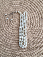 White Crystal Tasbih (99 Beads)