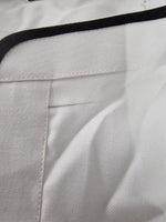 White Designer Collar Thobe Size 54R (read description)