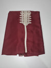 Burgundy Moroccan Gandoura | Thobe