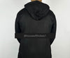 Luxury Black Suede Hooded Thobe