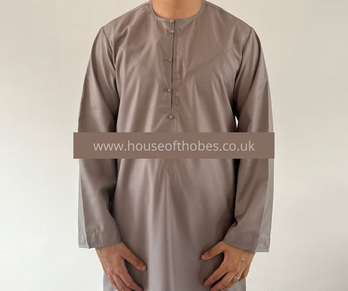 Mocha Emirati Thobe (Baby / Toddler Size)