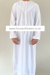 Boy's White Emirati Tassel Thobe