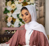 Premium White Chiffon Hijab