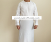 White Non-Shiny Omani Thobe